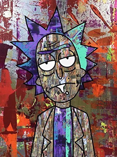 375x500 Rick And Morty Art Print - Rick And Morty Painting