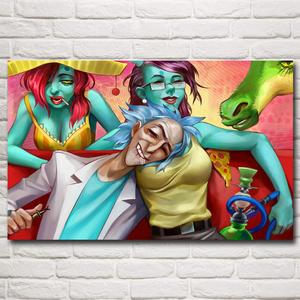 300x300 Unity, Rick And Morty Poster Culture Hauz - Rick And Morty Painting