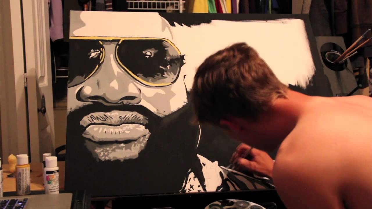1280x720 Rick Ross Painting - Rick Ross Painting