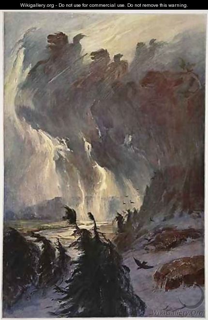 430x660 Ride Of The Valkyries - Ride Of The Valkyries Painting