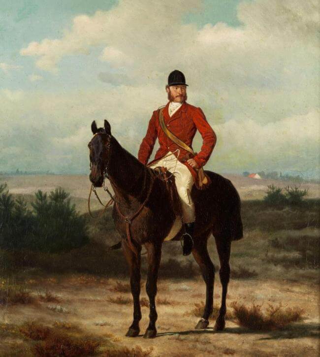 650x725 2015 Canvas Art Quadro Decoration A Man Riding Horse Oil Painting - Riding Horse Painting