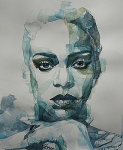 246x300 Rihanna Paintings Fine Art America - Rihanna Painting