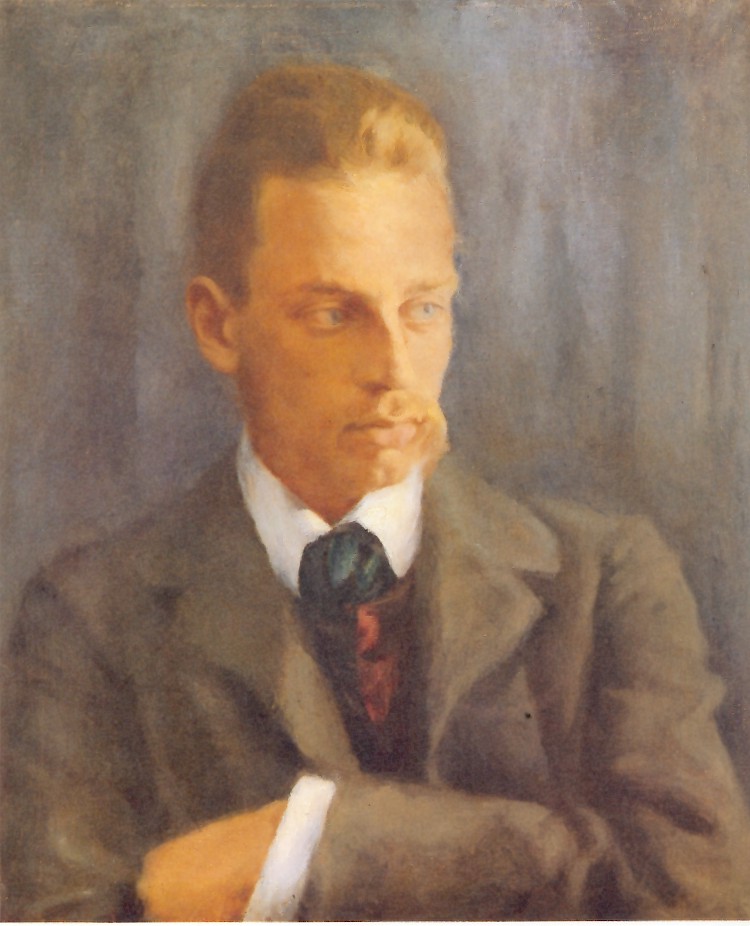 750x926 Self Portrait, Poem By Rainer Maria Rilke Silver Birch Press - Rilke Painting