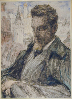 234x320 Leonid Pasternak The Book Haven - Rilke Painting