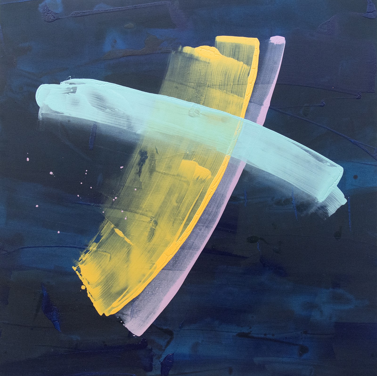 1600x1596 Saturn's Ring By Milly Ristvedt, Rca Oeno Gallery - Ring Painting