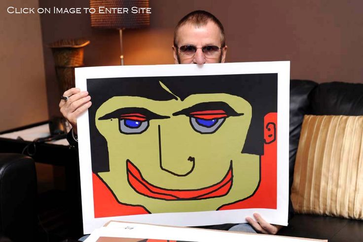 736x490 68 Best Ringo Starr Art - Ringo Starr Painting