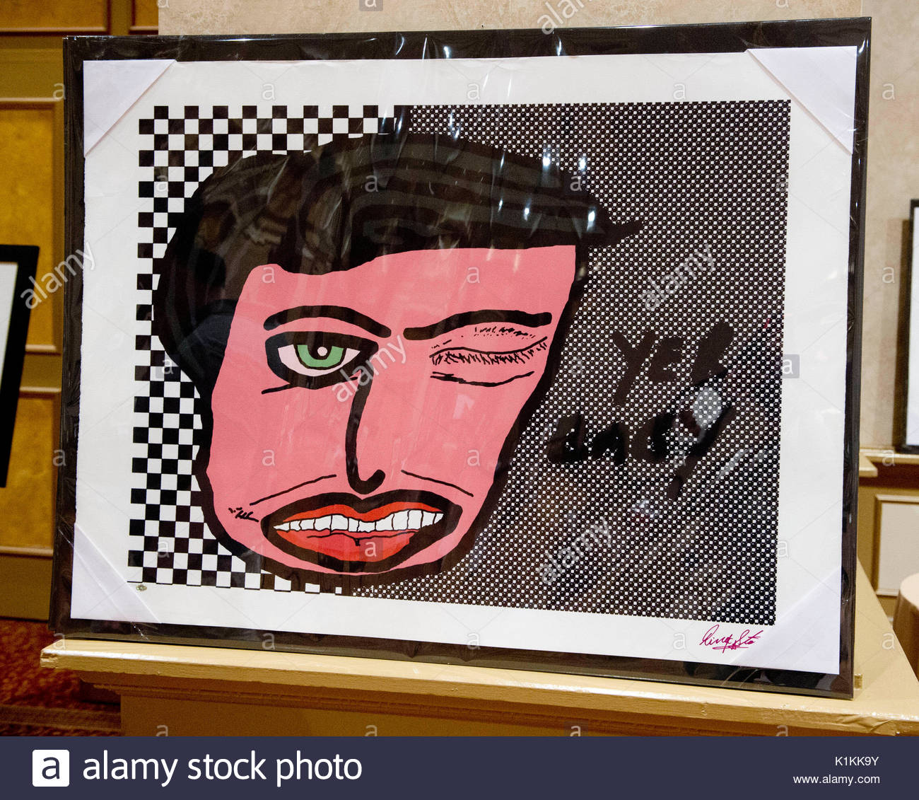 1300x1131 Ringo Starr Artwork. Artwork By Ringo Starr Which Is Being Sold - Ringo Starr Painting