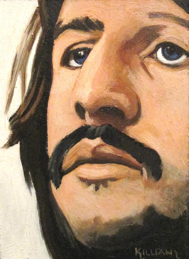 656x900 Ringo Starr Painting By Patrick Killian - Ringo Starr Painting