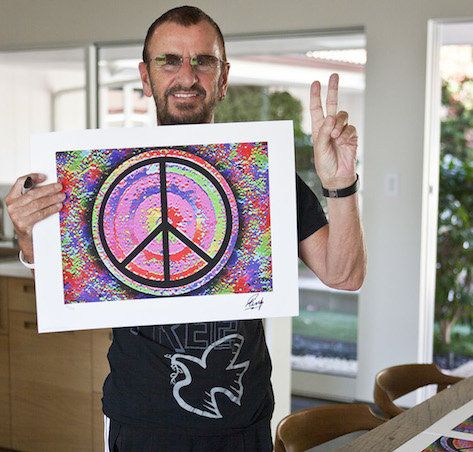 473x452 Art Of Ringo Starr' Goes On View - Ringo Starr Painting