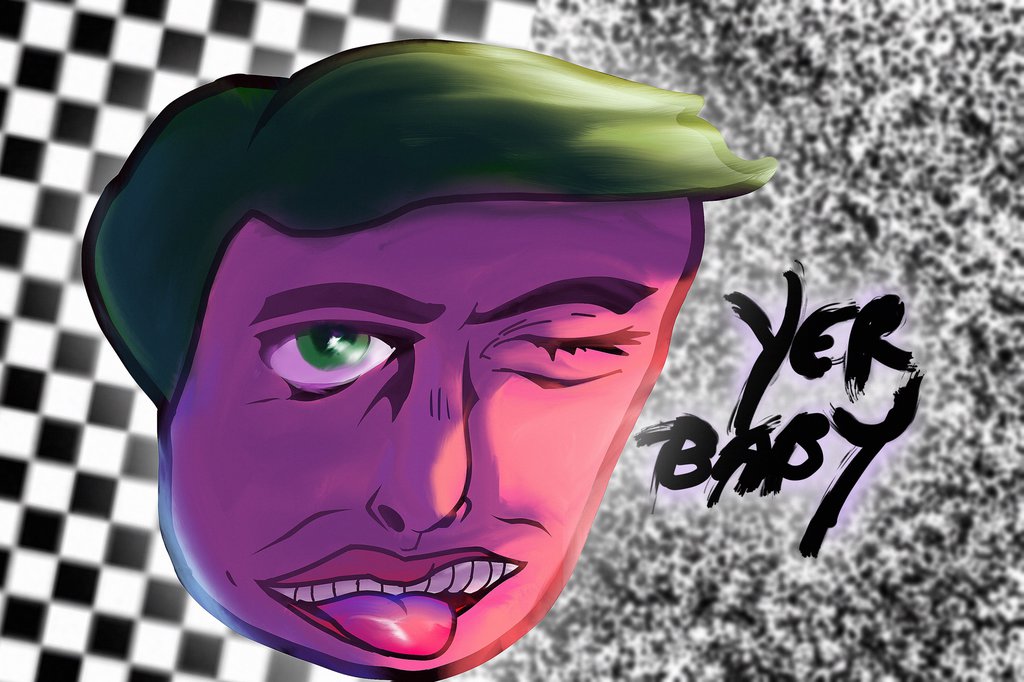 1024x682 Yer Baby (Originally By Ringo Starr) By Frangodango - Ringo Starr Painting