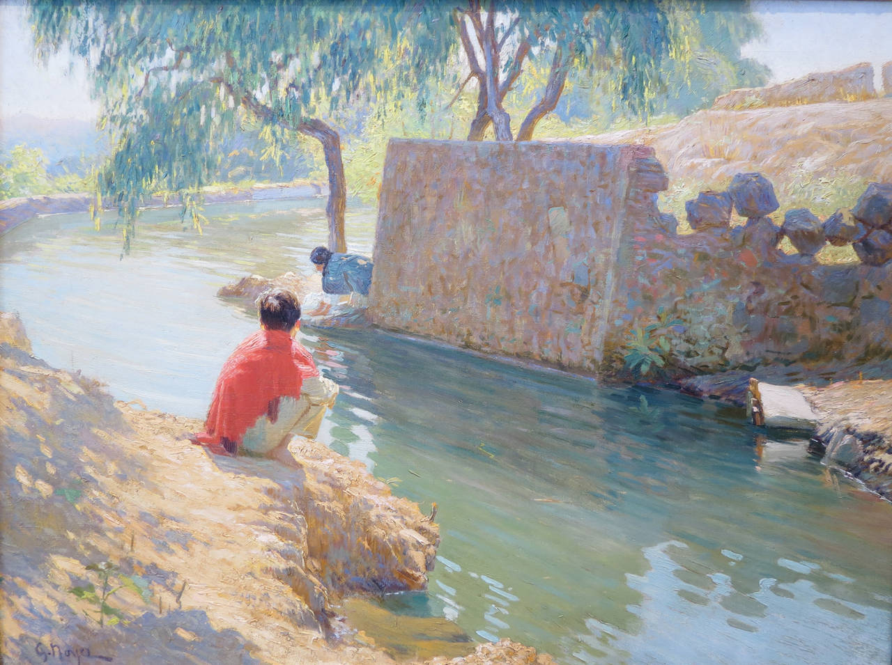 1280x955 George Loftus Noyes - Rio Painting