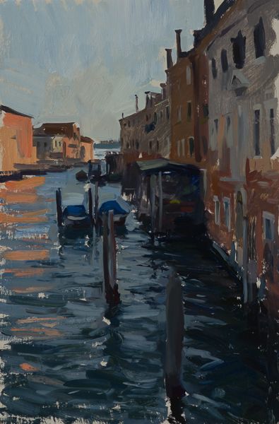 395x600 Plein Air Painting Of The Rio Del Ponte Lungo In Venice, Italy By - Rio Painting
