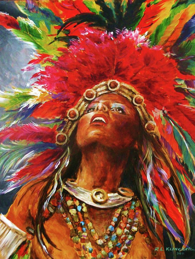 678x900 Carnival Rio Painting By Richard Klingbeil - Rio Painting