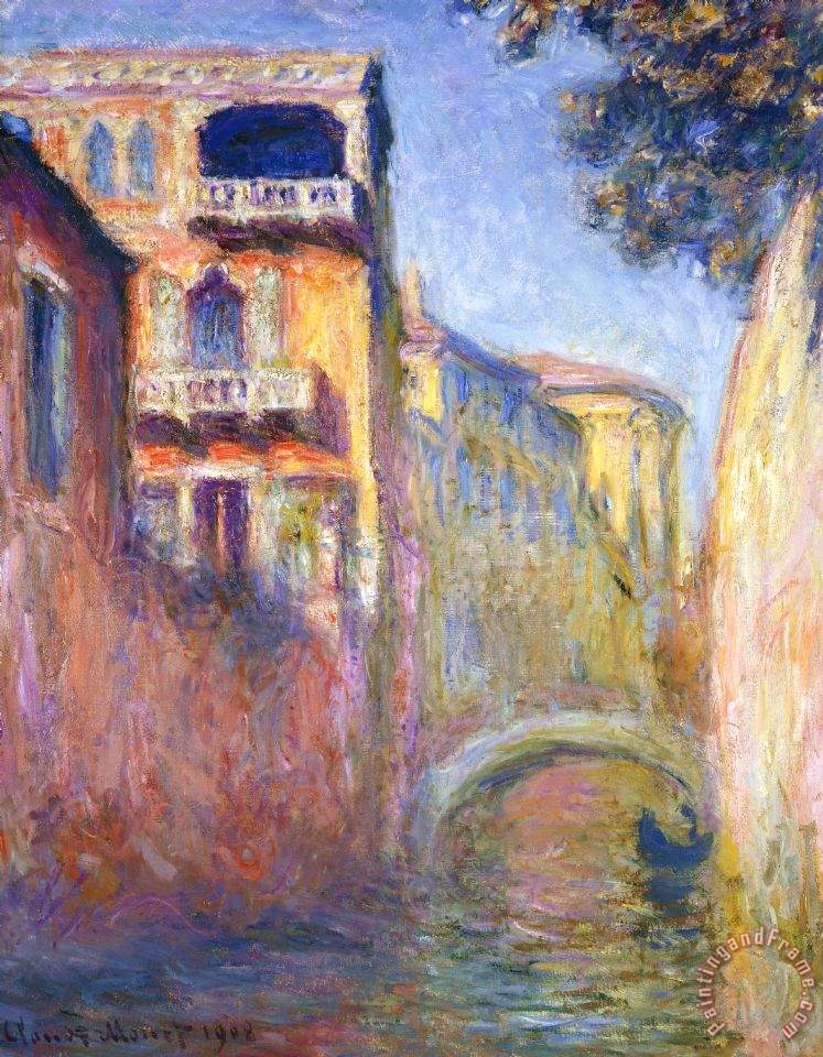 747x960 Claude Monet Le Rio De La Salute Painting - Rio Painting