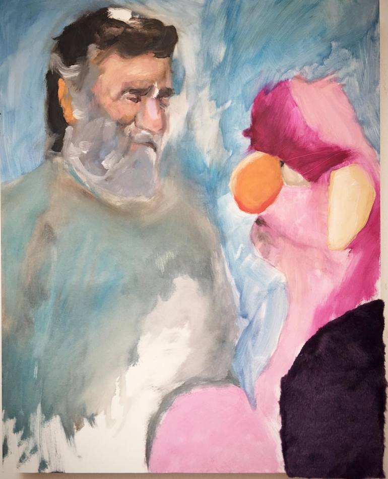 770x950 Saatchi Art Conflict Resolution Rip Painting By Lisa Kotoulas - Rip Painting