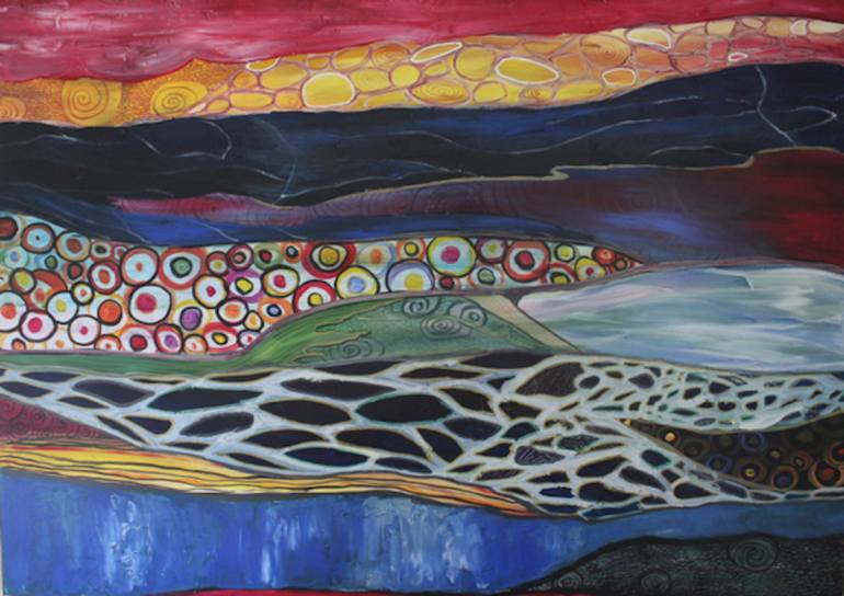 770x544 Saatchi Art Rip Painting By Annaliis Loth - Rip Painting