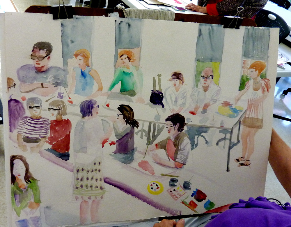 1000x782 Weekend Watercolor Intensive - Risd Painting