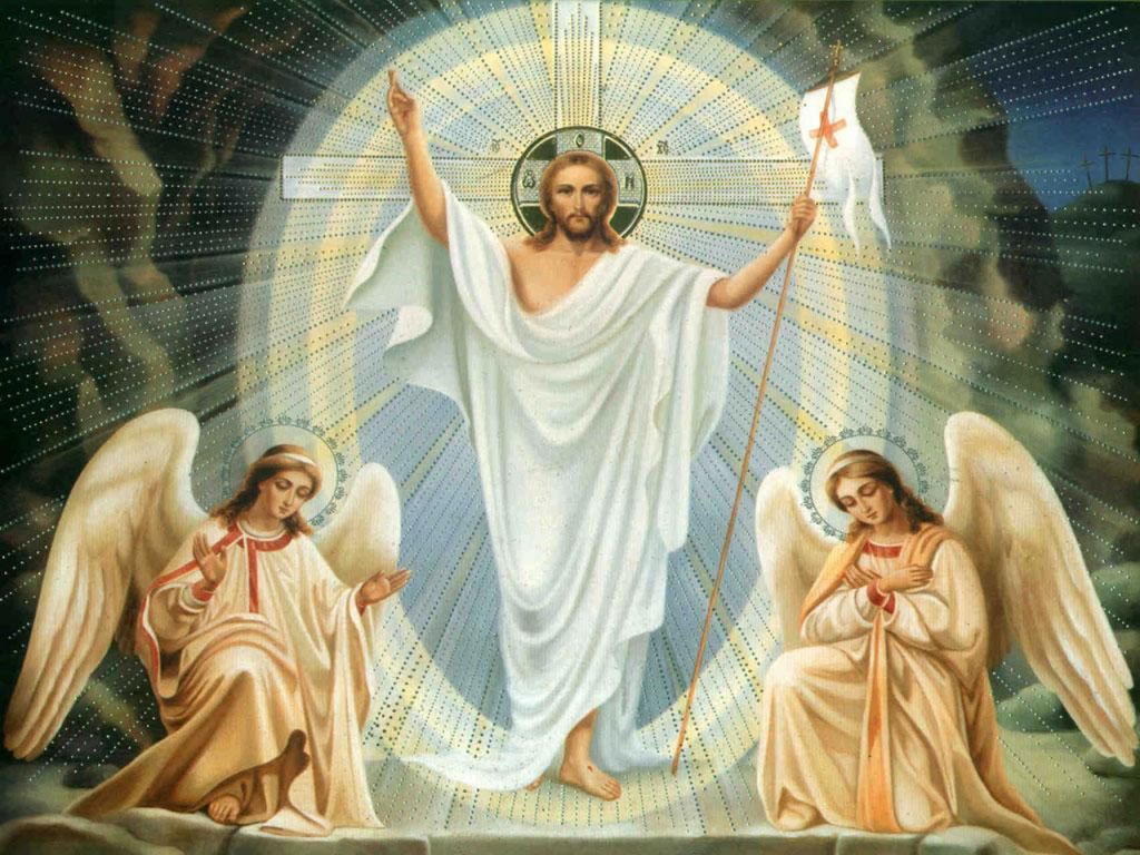 1024x768 More Amazing Paintings Of The Risen Christ - Risen Christ Painting