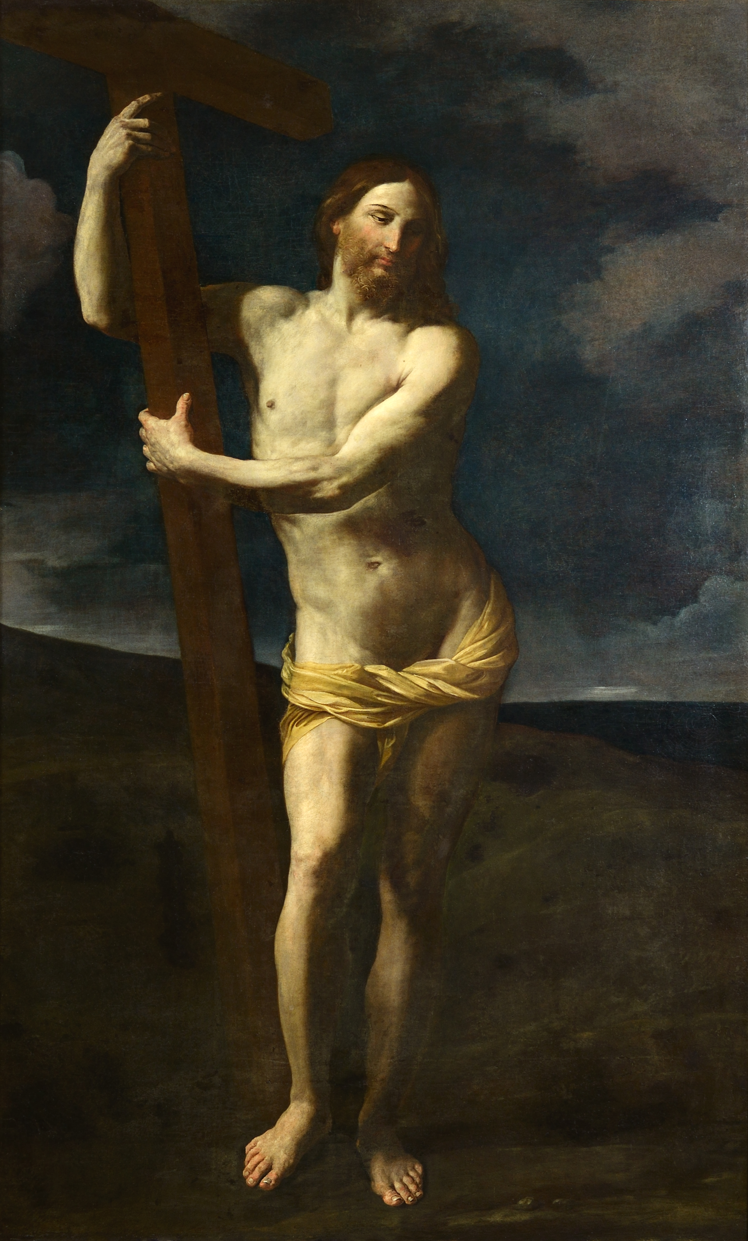 2430x4027 Risen Christ (Guido Reni) - Risen Christ Painting