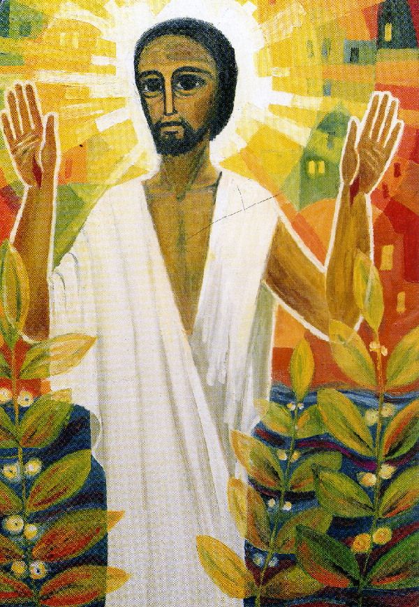 600x868 Risen Christ - Risen Christ Painting