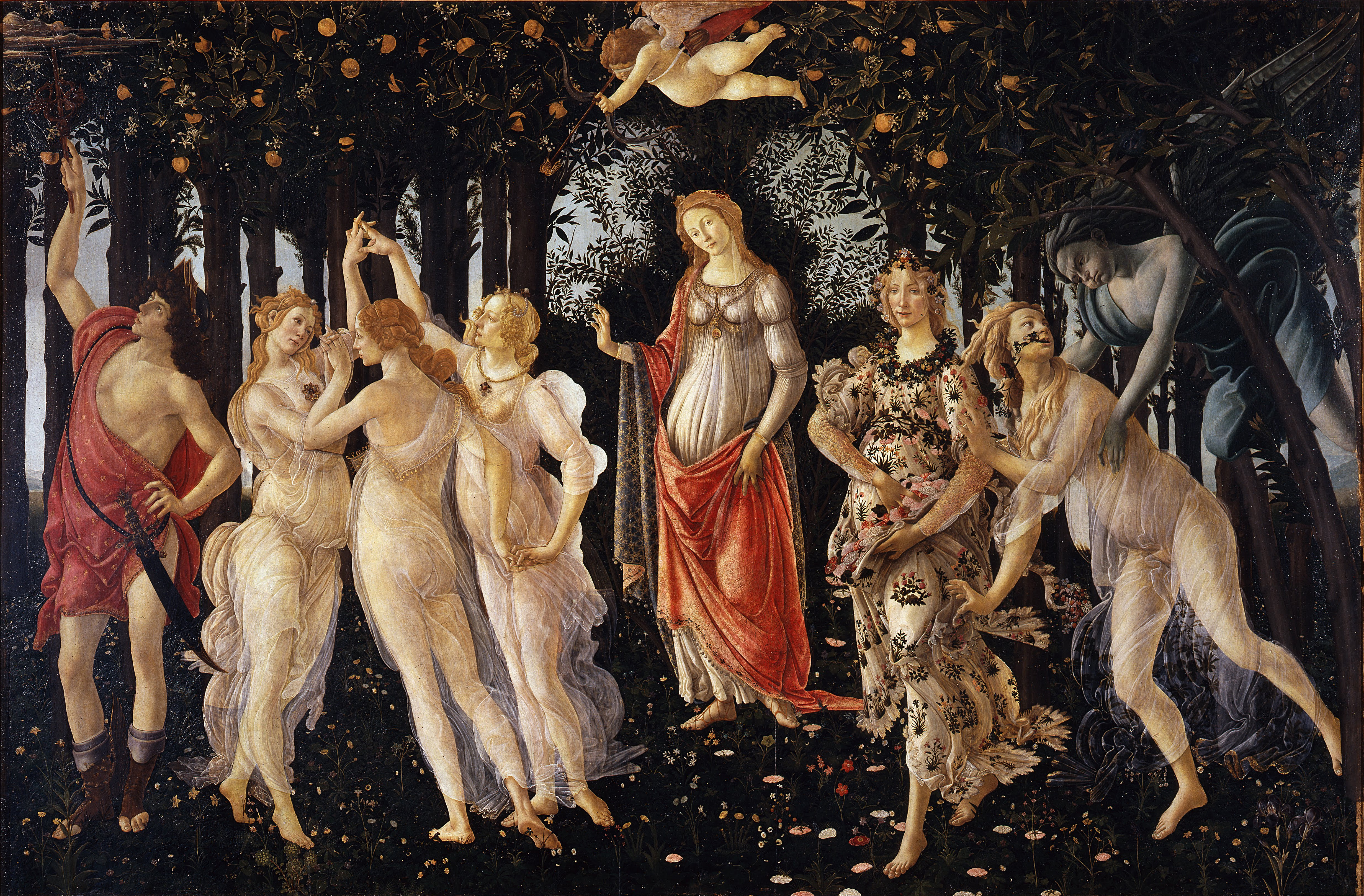 4926x3236 Primavera (Painting) - Rite Of Spring Painting