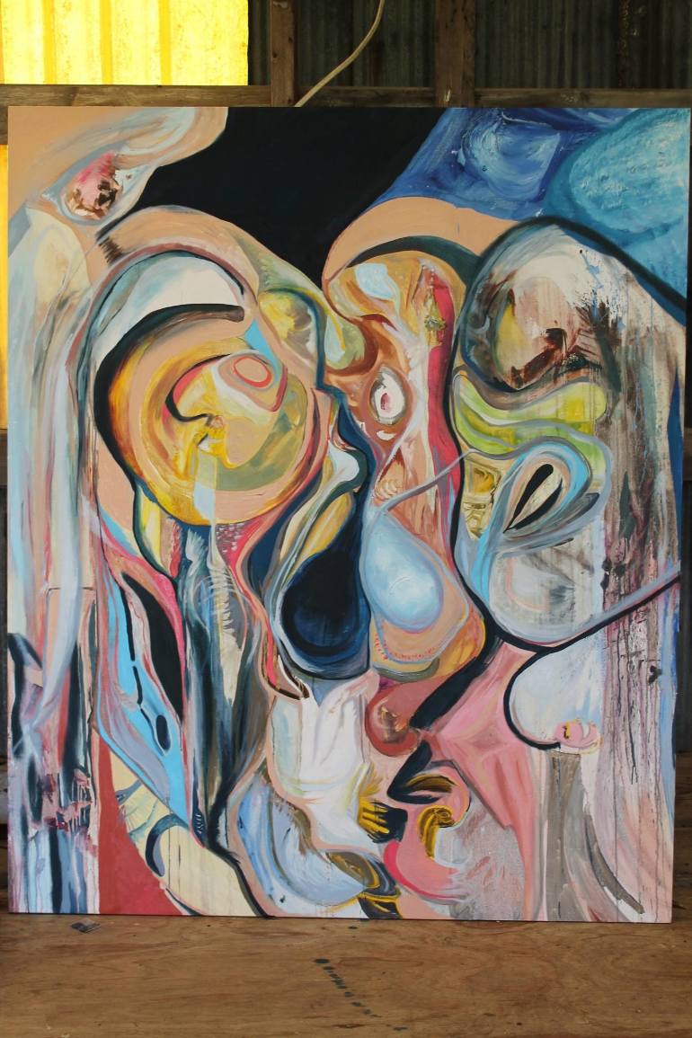 770x1155 Saatchi Art Rite Of Spring 2 Painting By Agniya Kolevatov - Rite Of Spring Painting