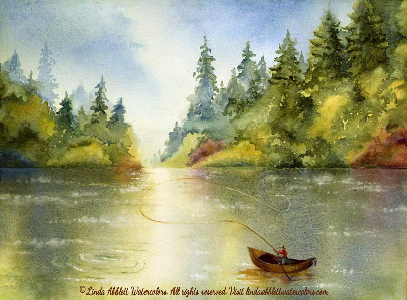 800x590 Mckenzie River Inspirations - River Painting Images