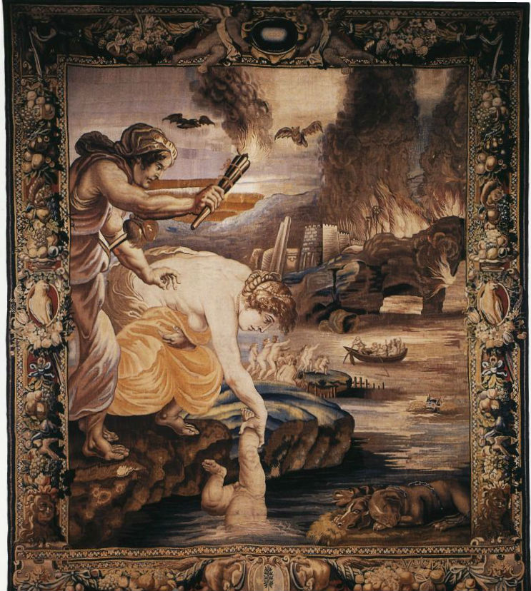 743x828 Fileachilles Dipped In The River Styx - River Styx Painting