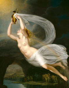 236x300 Iris Carrying The Water Of The River Styx Oil Painting Printed - River Styx Painting