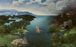 300x186 Landscape With Charon Crossing The Styx - River Styx Painting