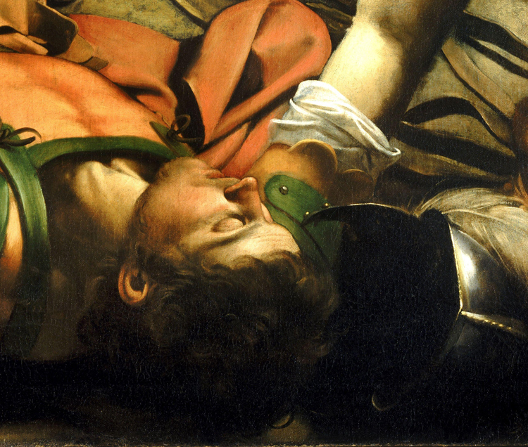 750x636 Light And Dark Caravaggio's Let's Explore Art - Road To Damascus Painting