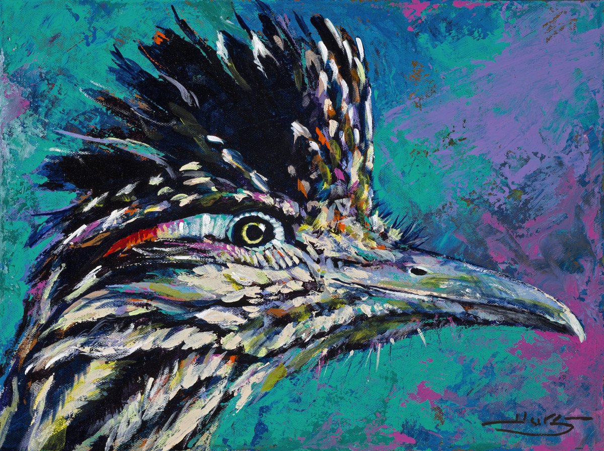 Roadrunner Painting at PaintingValley.com | Explore collection of 