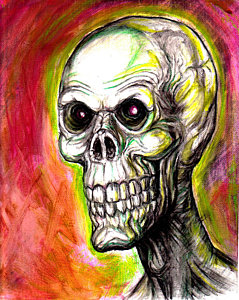 239x300 Rob Zombie Paintings Fine Art America - Rob Zombie Painting