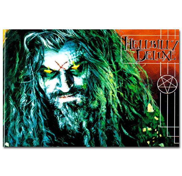 640x619 S056 Rob Zombie American Heavy Metal Music Band Group Star Art - Ro...