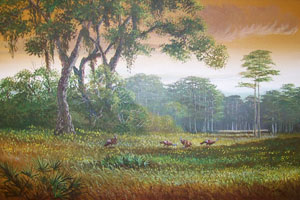 300x200 Register's Sawmill Robert Butler Paintings In Lake Panasoffkee - Robert Butler Painting