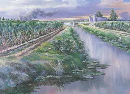 500x364 Robert Butler Paintings Floridas Agricultural Heritage - Robert Butler Painting