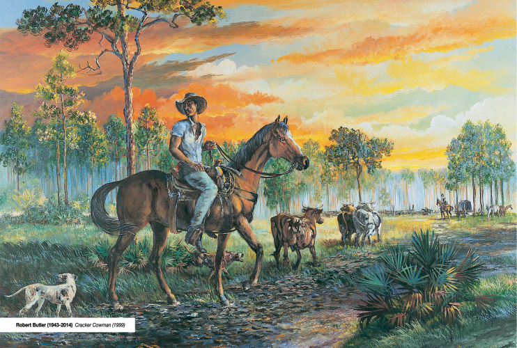 742x500 Florida Artists Showcase Their Love For Agriculture - Robert Butler Painting