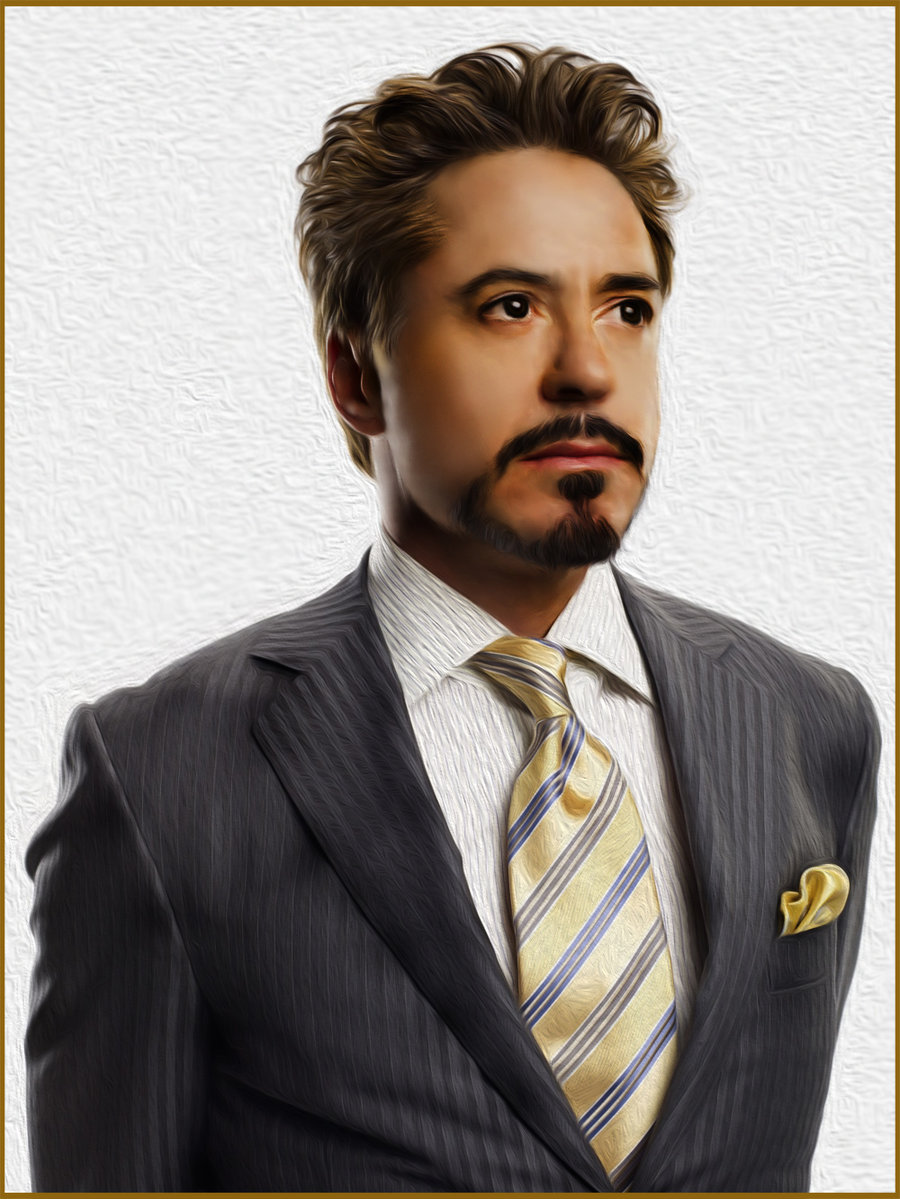900x1199 Robert Downey Jr. Digital Painting By Chamirra - Robert Downey Jr Painting