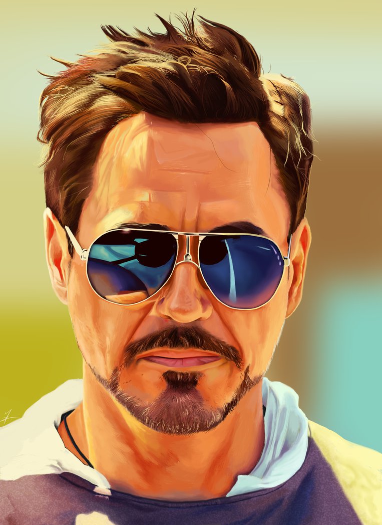 763x1047 Robert Downey Jr. By Somelarder - Robert Downey Jr Painting