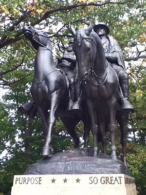 300x400 Stonewall Jackson And Robert E. Lee Monument - Robert E Lee And Stonewall Jackson Painting