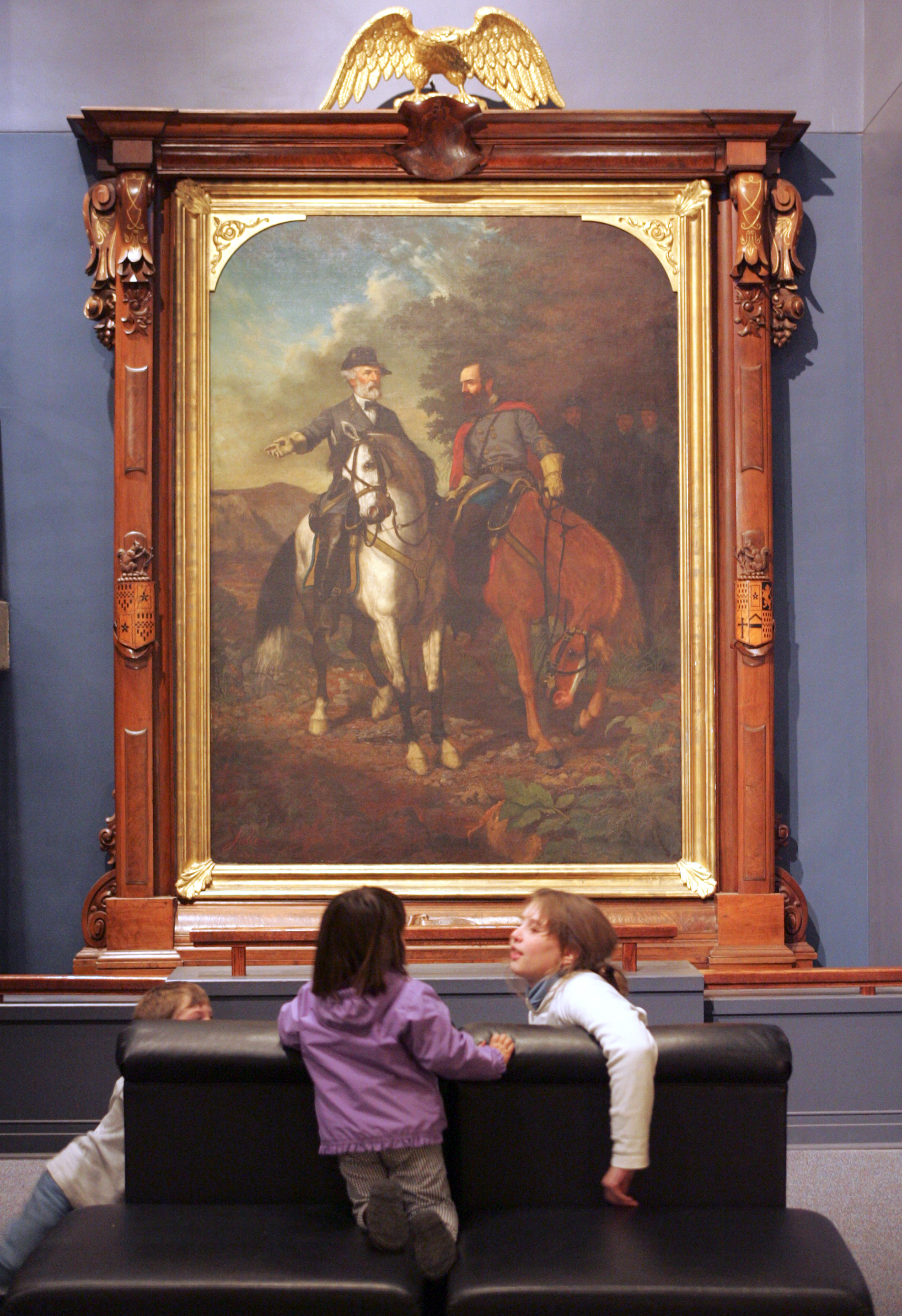 1972x2876 Different Views Of The Civil War Orange County Register - Robert E Lee And Stonewall Jackson Painting