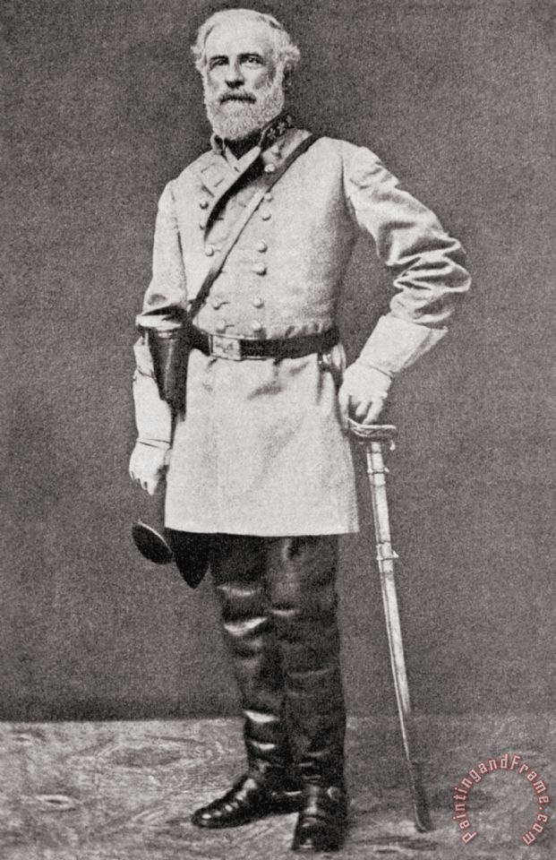 621x960 American School Robert E Lee Painting - Robert E Lee Painting