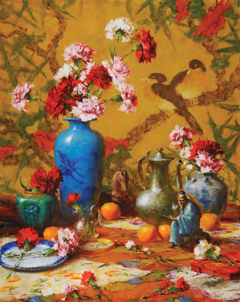 477x600 Robert Johnson Power And Beauty - Robert Johnson Painting