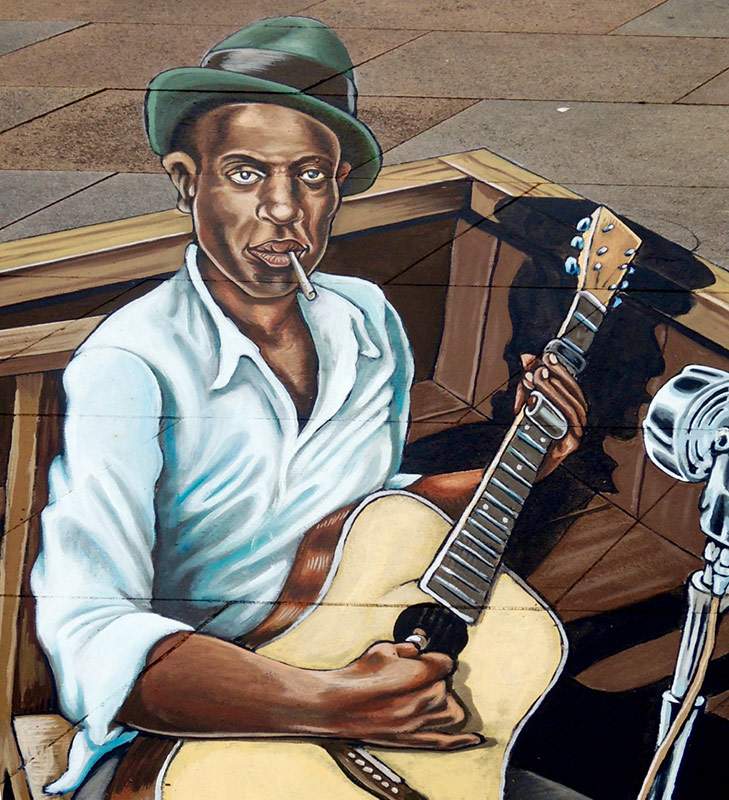 729x800 Robert Johnson 3d Street Art Festival - Robert Johnson Painting