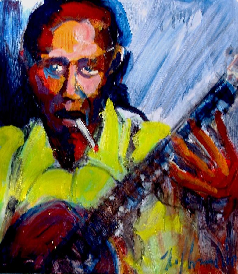 781x900 Robert Johnson Painting By Les Leffingwell - Robert Johnson Painting