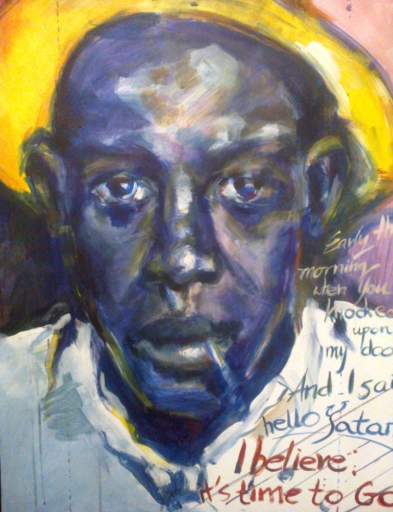 770x1004 Saatchi Art Robert Johnson Painting By Magdalena - Robert Johnson Painting