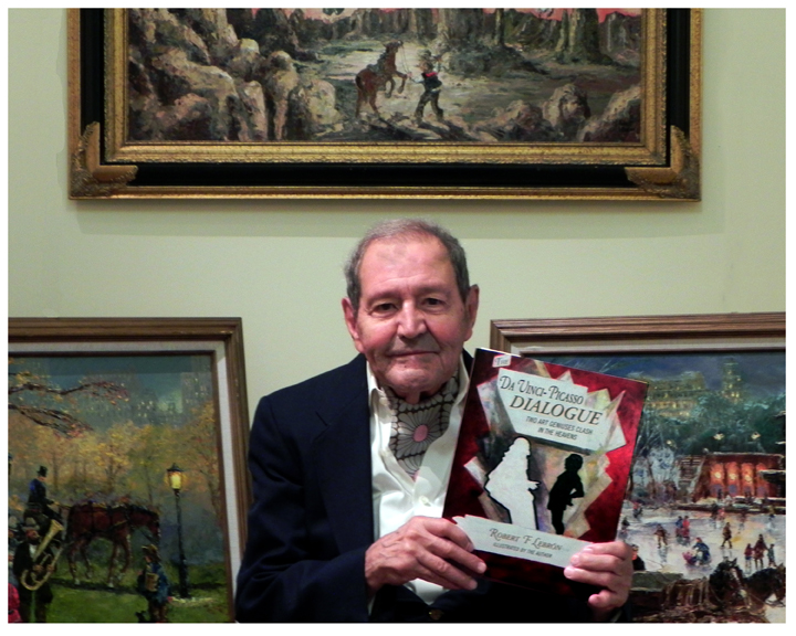 720x576 Florida Book News Book Signing - Robert Lebron Painting