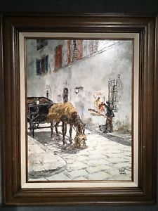 225x300 Waiting - Robert Lebron Painting