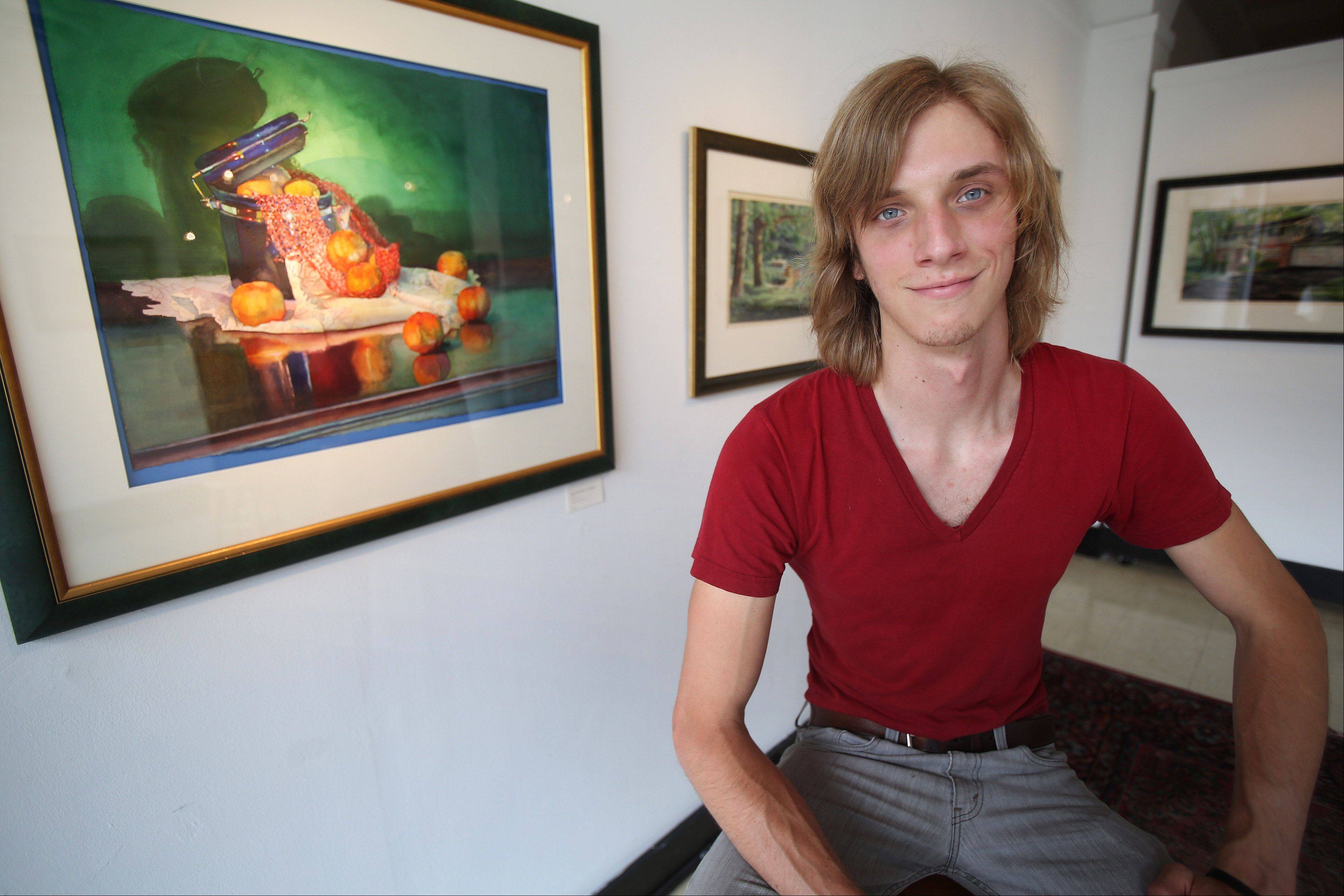 3841x2561 Mundelein Artist Finds Niche In Watercolor House Portraits - Robert Niche Painting