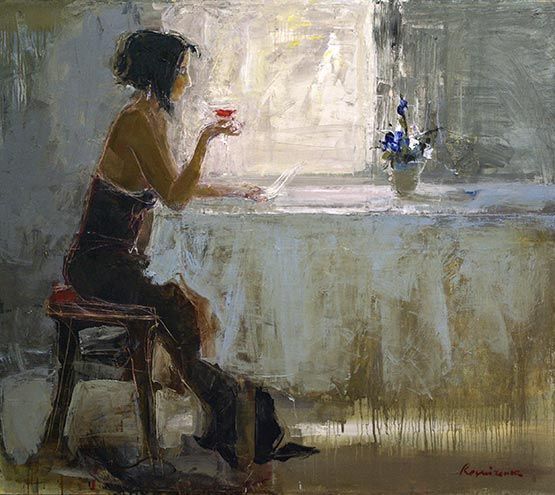 555x495 Sergey Reznichenko 1968 Abstract Painter - Robert Niche Painting